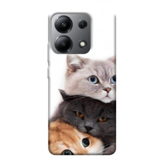Чохол itsPrint Три коти для Xiaomi Redmi Note 13 4G - Інтернет-магазин спільних покупок ToGether