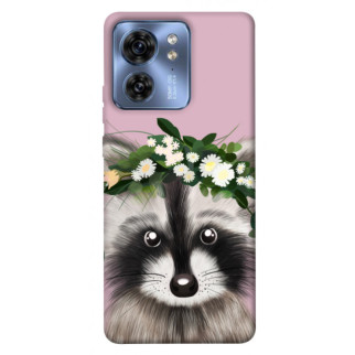 Чохол itsPrint Raccoon in flowers для Motorola Edge 40 - Інтернет-магазин спільних покупок ToGether