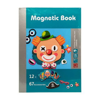 Набір для творчості "Клоун"  LY8726-3 магнітна книга - Інтернет-магазин спільних покупок ToGether