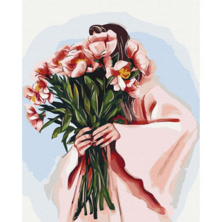 Картина за номерами "Весняний образ" ©Alla Berezovska   Brushme BS53448 40х50 см - Інтернет-магазин спільних покупок ToGether