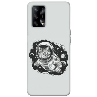 Чохол itsPrint Кіт космонавт для Oppo A74 4G - Інтернет-магазин спільних покупок ToGether