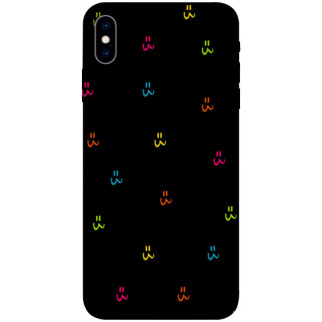 Чохол itsPrint Colorful smiley для Apple iPhone X (5.8") - Інтернет-магазин спільних покупок ToGether