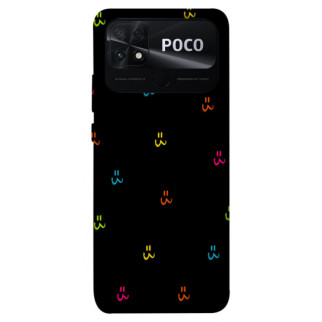 Чохол itsPrint Colorful smiley для Xiaomi Poco C40 - Інтернет-магазин спільних покупок ToGether