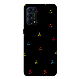 Чохол itsPrint Colorful smiley для Oppo Reno 5 4G - Інтернет-магазин спільних покупок ToGether