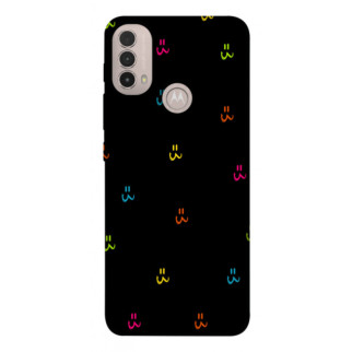 Чохол itsPrint Colorful smiley для Motorola Moto E40 - Інтернет-магазин спільних покупок ToGether