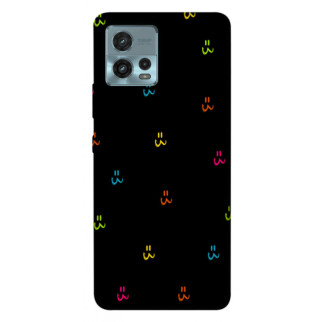 Чохол itsPrint Colorful smiley для Motorola Moto G72 - Інтернет-магазин спільних покупок ToGether