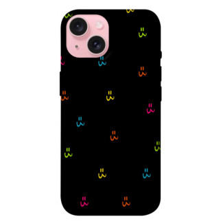 Чохол itsPrint Colorful smiley для Apple iPhone 15 (6.1") - Інтернет-магазин спільних покупок ToGether