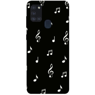 Чохол itsPrint Notes on black для Samsung Galaxy A21s - Інтернет-магазин спільних покупок ToGether