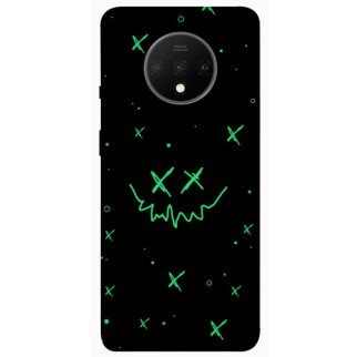 Чохол itsPrint Green smile для OnePlus 7T - Інтернет-магазин спільних покупок ToGether
