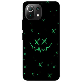 Чохол itsPrint Green smile для Xiaomi Mi 11 Lite - Інтернет-магазин спільних покупок ToGether