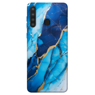 Чохол itsPrint Blue marble для Samsung Galaxy A21 - Інтернет-магазин спільних покупок ToGether