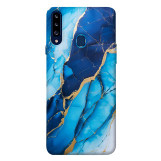 Чохол itsPrint Blue marble для Samsung Galaxy A20s - Інтернет-магазин спільних покупок ToGether