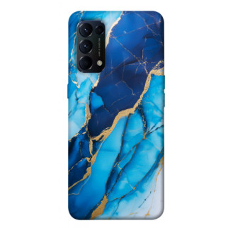 Чохол itsPrint Blue marble для Oppo Reno 5 4G - Інтернет-магазин спільних покупок ToGether