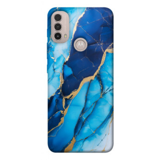 Чохол itsPrint Blue marble для Motorola Moto E40 - Інтернет-магазин спільних покупок ToGether