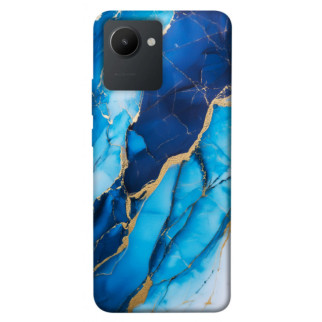 Чохол itsPrint Blue marble для Realme C30 - Інтернет-магазин спільних покупок ToGether