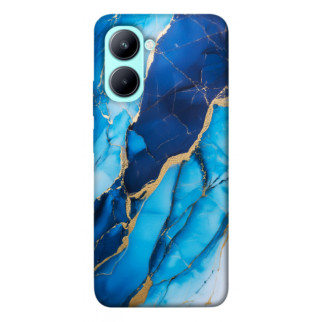 Чохол itsPrint Blue marble для Realme C33 - Інтернет-магазин спільних покупок ToGether
