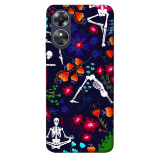 Чохол itsPrint Yoga skeletons для Oppo A17 - Інтернет-магазин спільних покупок ToGether