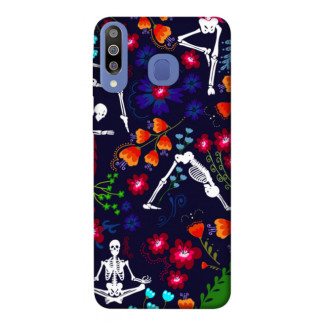 Чохол itsPrint Yoga skeletons для Samsung Galaxy M30 - Інтернет-магазин спільних покупок ToGether
