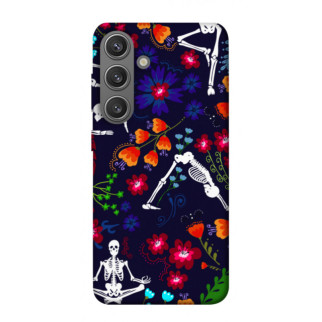 Чохол itsPrint Yoga skeletons для Samsung Galaxy S24+ - Інтернет-магазин спільних покупок ToGether