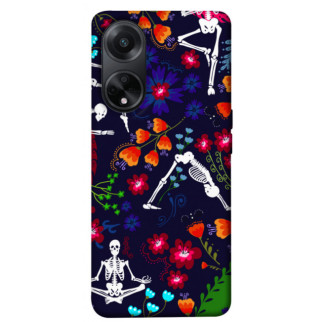 Чохол itsPrint Yoga skeletons для Oppo A58 4G - Інтернет-магазин спільних покупок ToGether