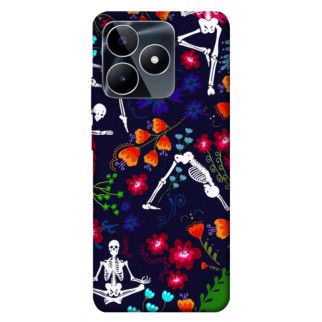 Чохол itsPrint Yoga skeletons для Realme C53 - Інтернет-магазин спільних покупок ToGether