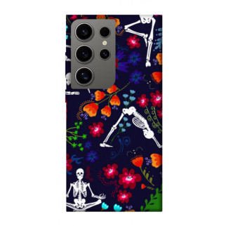 Чохол itsPrint Yoga skeletons для Samsung Galaxy S24 Ultra - Інтернет-магазин спільних покупок ToGether