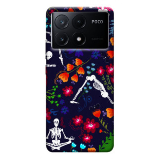 Чохол itsPrint Yoga skeletons для Xiaomi Poco X6 - Інтернет-магазин спільних покупок ToGether