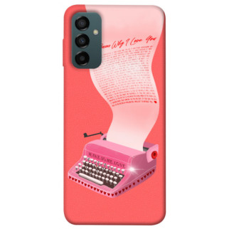 Чохол itsPrint Рожева друкарська машинка для Samsung Galaxy M34 5G - Інтернет-магазин спільних покупок ToGether