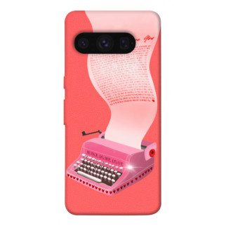 Чохол itsPrint Рожева друкарська машинка для Google Pixel 8 Pro - Інтернет-магазин спільних покупок ToGether