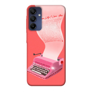Чохол itsPrint Рожева друкарська машинка для Samsung Galaxy A15 4G/5G - Інтернет-магазин спільних покупок ToGether