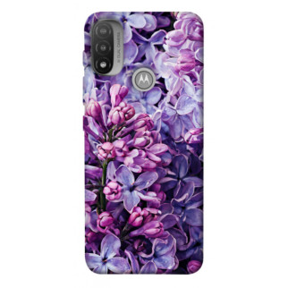Чохол itsPrint Violet blossoms для Motorola Moto E20 - Інтернет-магазин спільних покупок ToGether