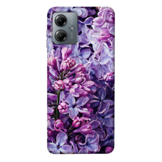 Чохол itsPrint Violet blossoms для Motorola Moto G14 - Інтернет-магазин спільних покупок ToGether