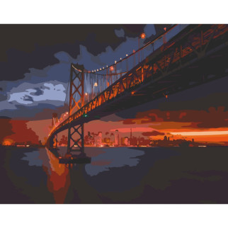 Картина за номерами "Golden Gate Bridge" Art Craft 11003-AC 40х50 см - Інтернет-магазин спільних покупок ToGether