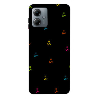 Чохол itsPrint Colorful smiley для Motorola Moto G14 - Інтернет-магазин спільних покупок ToGether