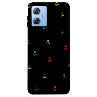 Чохол itsPrint Colorful smiley для Motorola Moto G84 - Інтернет-магазин спільних покупок ToGether