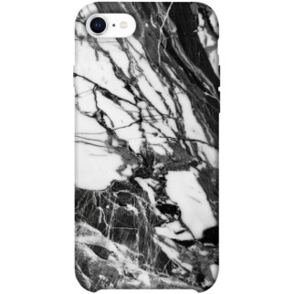 Чохол itsPrint Calacatta black marble для Apple iPhone SE (2020) - Інтернет-магазин спільних покупок ToGether