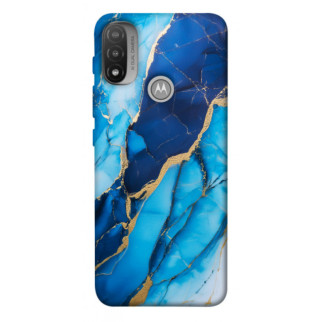 Чохол itsPrint Blue marble для Motorola Moto E20 - Інтернет-магазин спільних покупок ToGether