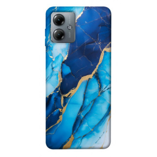 Чохол itsPrint Blue marble для Motorola Moto G14 - Інтернет-магазин спільних покупок ToGether