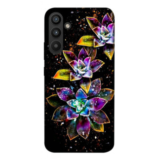 Чохол itsPrint Flowers on black для Samsung Galaxy A34 5G - Інтернет-магазин спільних покупок ToGether