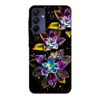 Чохол itsPrint Flowers on black для Samsung Galaxy A15 4G/5G - Інтернет-магазин спільних покупок ToGether