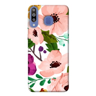 Чохол itsPrint Акварельні квіти для Samsung Galaxy M30 - Інтернет-магазин спільних покупок ToGether