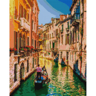 Алмазна мозаїка "Під каналами Венеція" Brushme DBS1023 40х50 см - Інтернет-магазин спільних покупок ToGether