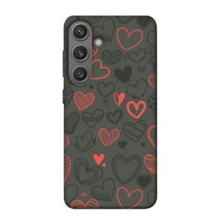 Чохол itsPrint Милі серця для Samsung Galaxy S24+ - Інтернет-магазин спільних покупок ToGether