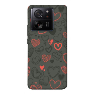 Чохол itsPrint Милі серця для Xiaomi 13T - Інтернет-магазин спільних покупок ToGether