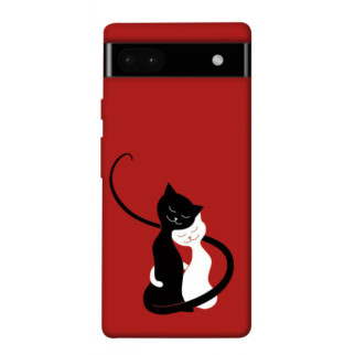 Чохол itsPrint Закохані коти для Google Pixel 6a - Інтернет-магазин спільних покупок ToGether