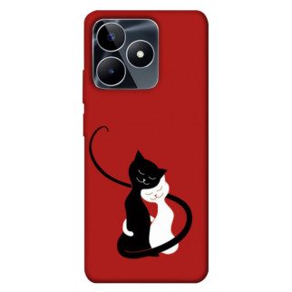 Чохол itsPrint Закохані коти для Realme C53 - Інтернет-магазин спільних покупок ToGether