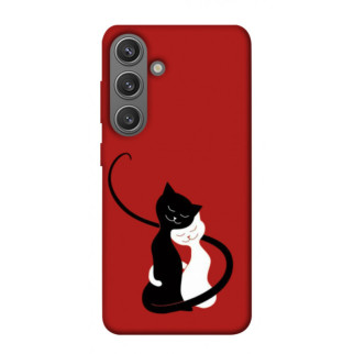 Чохол itsPrint Закохані коти для Samsung Galaxy S24 - Інтернет-магазин спільних покупок ToGether