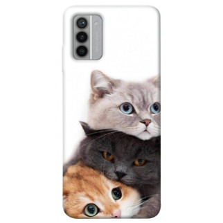 Чохол itsPrint Три коти для Nokia G42 - Інтернет-магазин спільних покупок ToGether