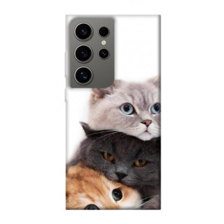 Чохол itsPrint Три коти для Samsung Galaxy S24 Ultra - Інтернет-магазин спільних покупок ToGether