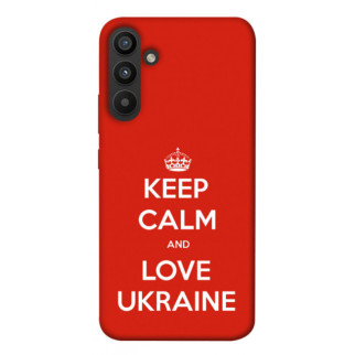 Чохол itsPrint Keep calm and love Ukraine для Samsung Galaxy A34 5G - Інтернет-магазин спільних покупок ToGether